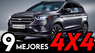 🚘 Los 9 MEJORES COCHES 4X4 BARATOS 💰 TODOTERRENO SUV grandes pequeños hibridos [upl. by Eilram]