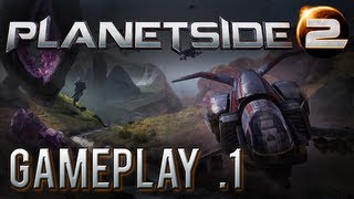 Planetside 2 Gameplay 1 Beta German HD Lets Play [upl. by Gayn]