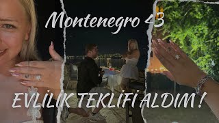 Montenegro ♡  Evlilik Teklifi Aldım ♡  Cemre Ferelioğlu [upl. by Innos]