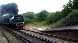 34067 Tangmere climbing Upwey bank 090709 [upl. by Lesoj148]