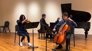 Shostakovich piano trio No 2 Op 67 Masterclass with Inon Barnatan  SCMS 2023 Academy [upl. by Brana]