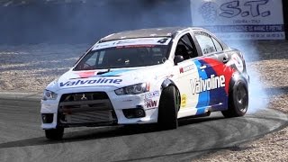 550hp RWD Mitsubishi Lancer Evo X Proto Great Drifting amp Sound [upl. by Dorian]