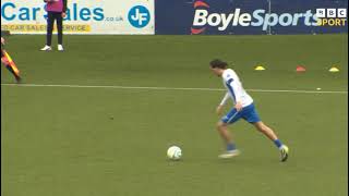 COLERAINE 2 V GLENTORAN 1 BBC SPORT HIGHLIGHTS  2024 IRISH PREMIERSHIP FOOTBALL [upl. by Russom393]