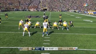 Pitt Offensive Line Vs Notre Dame 2018 [upl. by Teria]