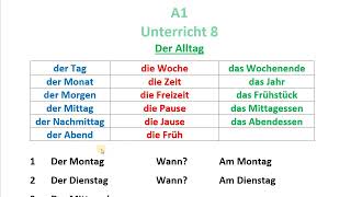 19 Die Tage  die Monate الأيام والأشهر [upl. by Cunningham]