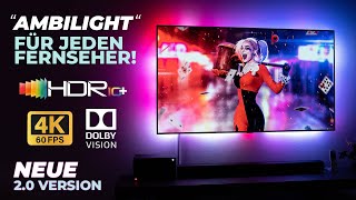 LYTMI Neo Sync Box 20  AMBILIGHT mit Dolby Vision HDR amp 4K60Hz REVIEW [upl. by Birgitta]