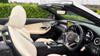 2016 MercedesBenz C250d AMG Line premium plus convertible for sale walk round video [upl. by Ardra]