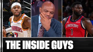 quotThat was embarrassing by the Pelicansquot 👀  Inside the NBA Reacts to Pels vs Warriors  NBA on TNT [upl. by Boff]