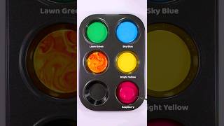 Satisfying Color mixing 🎨 colormixing satisfying mixedcolors [upl. by Flavia]