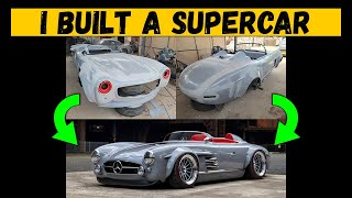 🔥🛠️ HOW TO MAKE MERCEDES 300SL RESTOMOD REPLICA IN REAL LIFE [upl. by Jacquetta]