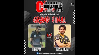 1st Night League 2024 Challengers Corporate Cup  Grand Final  Numbers Vs Fysal Islami [upl. by Yarahs]