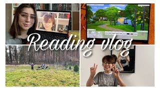 Dużo książek gry planszowe tańce i audiobooki 📚READING VLOG ✨ [upl. by Brackett]