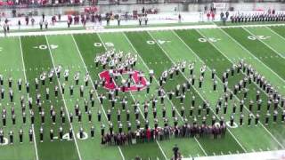 2009 Ohio State Marching Band Pregame vs Minnesota [upl. by Hareenum]