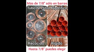 👉ShortClimatización❄🔎Tipos y tamaños de tuberías de cobre para refrigeración y climatización 🧑‍🔧 [upl. by Miles]