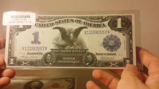 US Currency 1899 1 and 1966 100 [upl. by Chavey636]