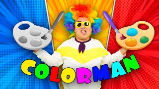 ColorMan Kids Song 🎨  Nursery Rhymes  Holla Bolla [upl. by Midge]