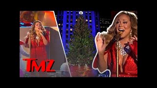 Isolated Audio From Mariah Carey’s Live Performance  TMZ [upl. by Arbua]