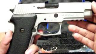 Sig Sauer P220 Stainless 45acp review [upl. by Conner301]