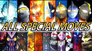 Ultraman FER  All Characters Special Moves  1080p HD [upl. by Aicre]