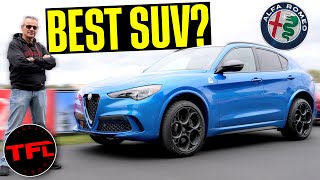 Is the 2024 Alfa Romeo Stelvio Quadrifoglio the BEST Performance SUV You Can Buy [upl. by Ronaele213]