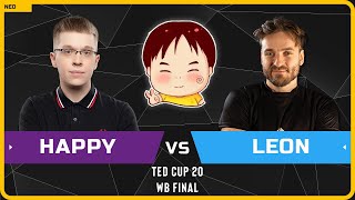 WC3  UD Happy vs Leon HU  WB Final  Ted Cup 20 [upl. by Aseeral]