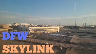 DFW Airport SkyLink from Gate C to Gate E [upl. by Noonan131]