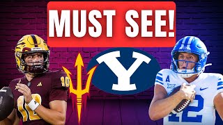 Big 12 Expert SURPRISED Me with BYU vs Arizona State Info [upl. by Nawat]