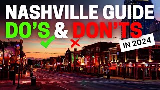 Nashville Tennessee Dos And Donts  TRAVEL GUIDE [upl. by Garvin]