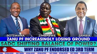 Mnangagwas regional desperation ZANU slowly losing ground in SADC [upl. by Esil251]