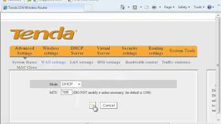 How to Configure Dynamic IP on Tenda Routers [upl. by Edgard439]