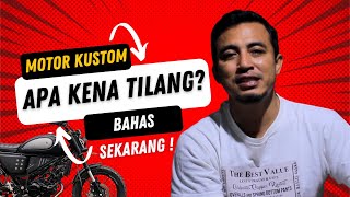 2023 APAKAH MOTOR CUSTOM ketangkap POLISI  Bahas tuntas REVIEW CS 1 juga [upl. by Truc829]