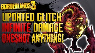 Borderlands 3 ONESHOT DAMAGE GLITCH Glitch Update INFINITE Damage amp Survivability After Patch [upl. by Fisch621]