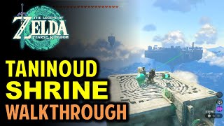 Taninoud Shrine Walkthrough East Hebra Sky Crystal Location  Legend of Zelda Tears of the Kingdom [upl. by Carvey242]