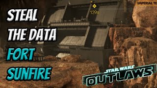 Steal The Data  Fort Sunfire Jabbas Favor  Star Wars Outlaws [upl. by Most575]