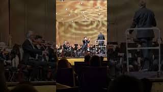 Korngold’s Violin Concerto with vasilypetrenko9435 and royalphilorchestra AbuDhabiCulture [upl. by Eiclehc]