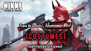 GODDESS OF VICTORY NIKKE OST Costumes Tema de evento Nonsense Red Subtitulada al Español [upl. by Raimundo764]