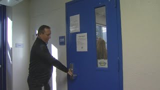 Clovis Unified School District to add automatic locking doors to schools [upl. by Ymmaj]