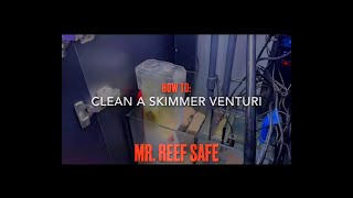 How to Clean a Protein Skimmer Venturi [upl. by Nnylcaj74]