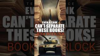 Book interlock  Tension Force  even tank cant separate These books [upl. by Keheley266]