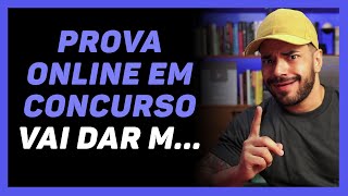 Banca aplica prova online pela primeira vez Esse será o futuro [upl. by Berriman]