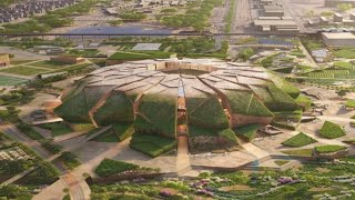 Saudi Arabia release pictures of 92000capacity Stadium ahead of 2034 World Cup [upl. by Nysila612]