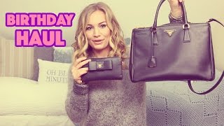 Birthday Haul 2015  Prada Louis Vuitton Christian Louboutin [upl. by Durwin562]