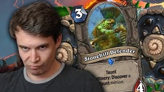 Hearthstone In an Uphill Battle Call Stonehill Defender [upl. by Kirst]