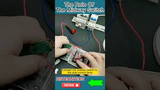 How to intermediate switch connection  electric  electrician  ⚡⚡💡💡  shorts [upl. by Florry]