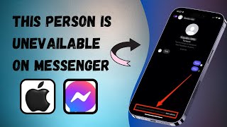 How to Fix Messenger This Person is Unevailable On Messenger On iPhone [upl. by Noisla]