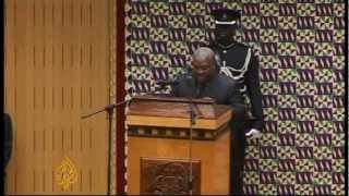 John Dramani Mahama sworn in as new president of Ghana [upl. by Mclaughlin655]