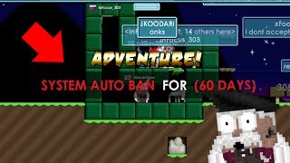 MOST SCARIEST PRANK EVER AUTO BANNED PRANK  GROWTOPIA [upl. by Andres]