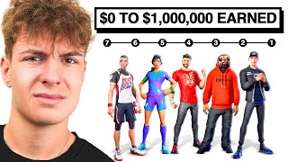 Clix vs 0 to 1000000 Fortnite Earnings [upl. by Ivers]