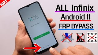 All Infinix Android 11 Frp UnlockBypass Google Account Lock Latest Security 2022 Without Pc [upl. by Dann]