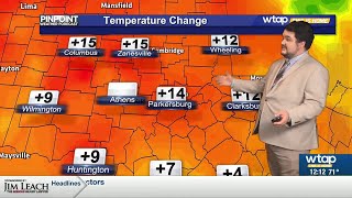 WTAP Pinpoint Weather Noon Update 1029 [upl. by Ardnic]